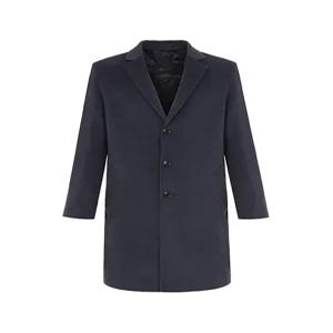 [보스트로]네이비 캐시미어혼방 핸드메이드 코트-M1OC2402