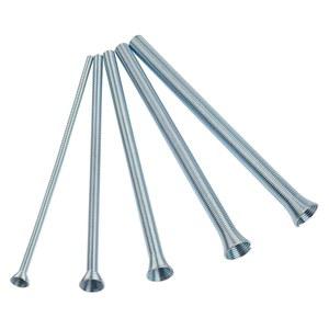 파이프 O.D. 1/4, 3/8, 1/2, 5/8 및 3/4인치용 Wostore 스프링 튜빙 벤더 키트 구리, 알루미늄 연강 파이프용 세트 1개에 길이 350mm 5인치입니다