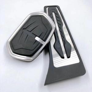 자동차 가스 브레이크 페달, 스테인레스 스틸 미끄럼 방지 발받침 커버 액세서리, BMW 2 시리즈 GT F45 U06