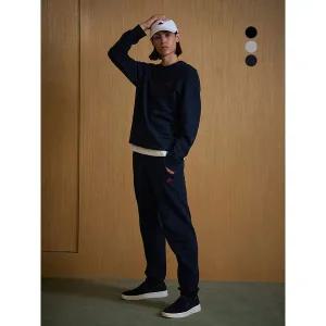 [하프클럽/카파]남성 후드집업+맨투맨 셋업 4종세트 3컬러 택1_N