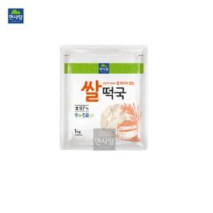 면사랑 쌀떡국떡 1kg x10개