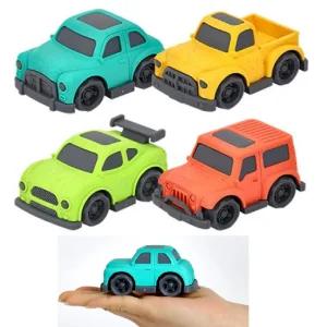 옥수수성분 바이오플라스틱 미니카 자동차 4종 상상력 균형발달 어린이선물 키즈카페