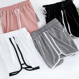 돌핀 랍빠 팬츠 바지 허리끈 파자마 반바지 여자