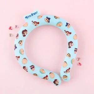 [골드스마일]짱구 유아 아기 패턴 넥쿨러 아이 여름 목 찜질 시트