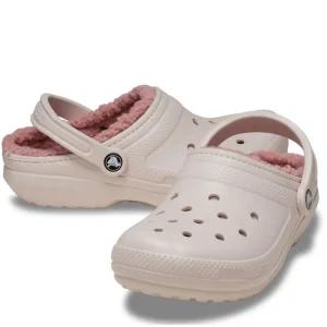 남여공용 클래식 라인드 클로그 203591-6UR 콰츠 핑크 / 겨울용 겨울슬리퍼 털