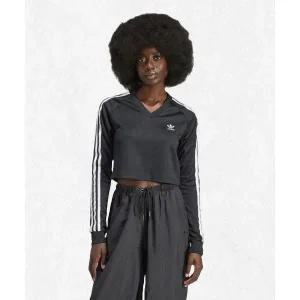 [아디다스] ADIDAS 롱 슬리브 크롭 저지 - 블랙 IT9707 2449869