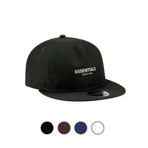 [피어오브갓]에센셜 x 뉴에라 레트로 크라운 스트랩백 캡