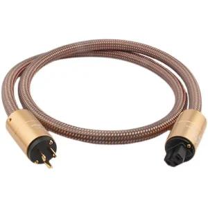 오디오 파워 케이블 코드 하이엔드 ac 전원 게이지 듐 스피커연결