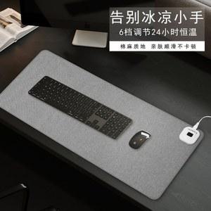 책상 온열매트 발열 전기 게이밍 소녀 열선 키보드 장패드 히팅패드 소가죽 디지털 패드