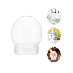 핸셀 스노우 워터볼 DIY 만들기 슬라임통 플라스틱 원형 소분 공병