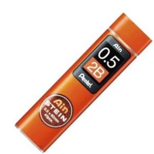 (올핀)펜텔 아인 슈타인 0.5mm 2B 샤프심 필기용