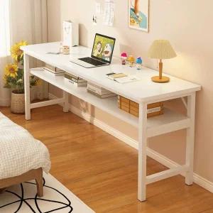 긴책상 컴퓨터 데스크 형제 공부방 쌍둥이 서재 책상