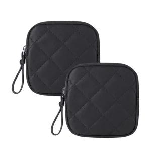 더쏨 BUBM 생리대 파우치 방수수납 시크릿 S 블랙X2개 BNS