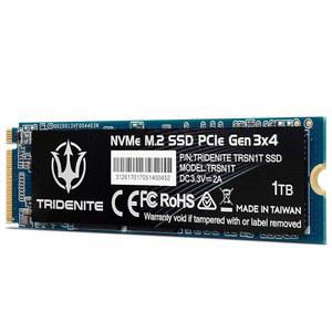 TRIDENITE 1TB NVMe M.2 2280 PCIe Gen 3x4 내장 솔리드 스테이트 드라이브(SSD)
