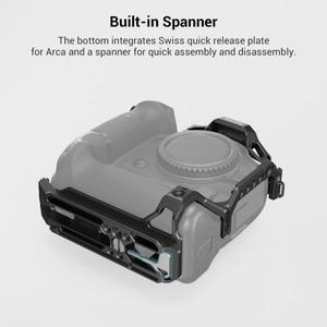 SmallRig 캐논 EOS R5 R6 R5C 용 카메라 케이지, BG-R10 배터리 그립, 알루미늄 필름 영화 제작 카메라 비