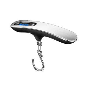 휴대용 저울 여행용 기내용 수하물 캐리어 저울 측정 무게 킬로그램 다용도 고리형 필수품 디지털 수직