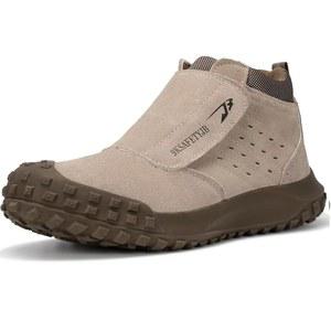 남성용 호겐트 용접 작업화 소프트 편안한 안전화 파괴 불가능한 펑크 방지 건설화 용접기용 신발