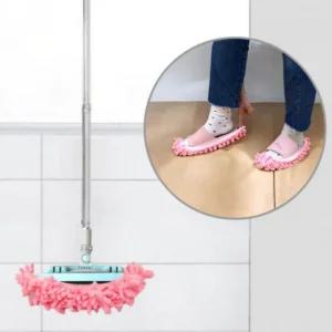 청소용 슬리퍼 극세사 걸레 바닥 청소실내화 극세사걸레거실화 발걸레