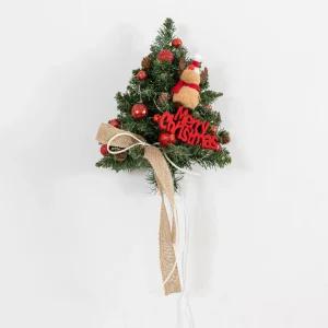 크리스마스 벽장식 미니트리 LED 베이비 루돌프 벽걸이트리 36cm 소품 데코