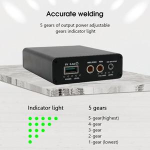 휴대용 스폿용접기DIY 미니 스폿 용접기 5 기어 펜으로 18650 배터리 충전을위한 조정 가능한 휴대용 핸드
