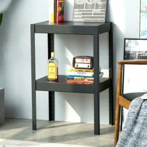 다용도실선반 2단 600x400x900 다용도실정리 베란다선반장 철제선반