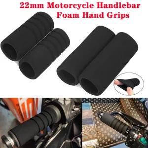 바이크 오토바이열선그립 핸들열선 방한용품 범용 22mm 오토바이 핸들 바 폼 핸드 그립 스폰지 장갑 레버