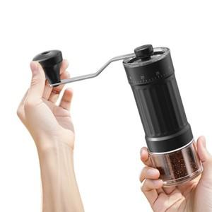 가정용 커피 그라인더 수동 40가지 분쇄 크기 설정 세라믹 2.0 버 휴대용 또는 캠핑용