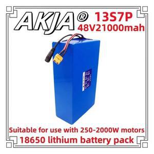 전체 용량 전원 18650 리튬 배터리 팩, 공기 빠른 운송, 250-2000W 적합, 48V 21ah, 13S7P,