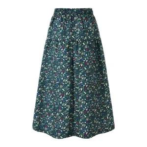 [BNX]플라워 패턴 퀼팅 롱 스커트 BX4SK005L0 _P411906671