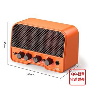 LEKATO 휴대용 어쿠스틱 기타 앰프 미니 스피커 일반 및 밝은 듀얼 채널 5 와트