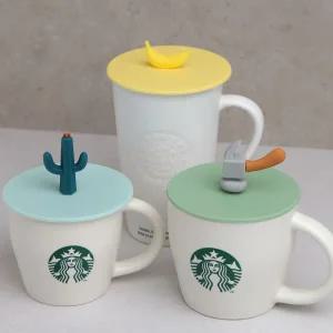 아이크빈 실리콘 머그컵 뚜껑 3개