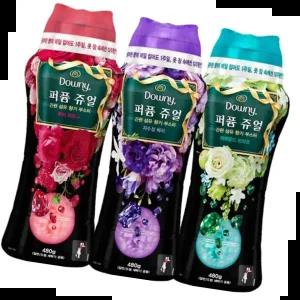 퍼퓸주얼 다우니 퍼퓸쥬얼 12주지속 향기부스터 3종 택1 480g