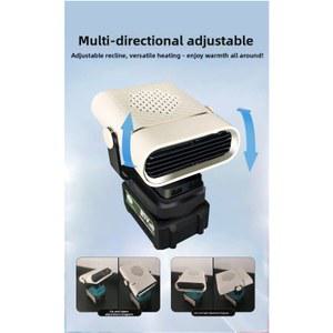 무시동 히터 자동차 제상기 안개 제거기 휴대용 무선 리튬 배터리 충전식 USB 포트 포함