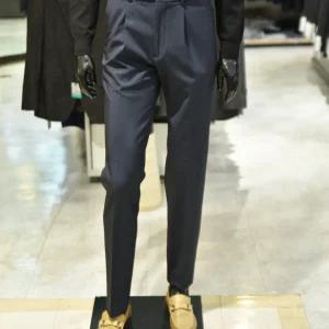 [BY파크랜드]겨울 스트레치 기모본딩 원턱 팬츠