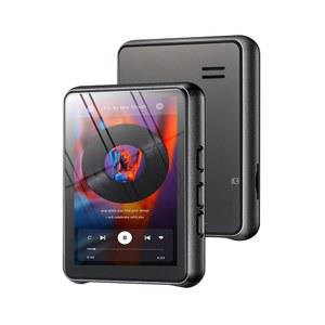 [미국배송] 64GB MP3 플레이어 블루투스 5.3 터치스크린 뮤직 휴대용 MP4 플레이어(스피커 포함) 고충실도 무손실 음질 2.4인치 FM 라디오 녹음 전자책