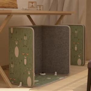 픽온 히팅패드 파티션 발히터 발난로 사무실 풋워머 접이식 칸막이 온열