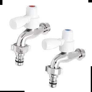 세탁기수전 원스톱커플링가로꼭지/세탁기 수도꼭지 교체 연결