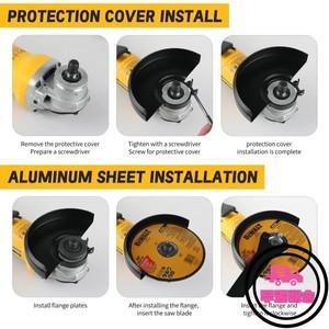 디월트 DCG406 20V 다용도 무선 그라인더 125mm 휠 9000 RPM 건설 DIY 및 작업장에 이상적 휴대용