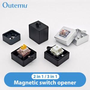 기계식 키보드 용 스위치 오프너 3 in 1 알루미늄 합금 마그네틱 TTC 체리 MX Gateron Kailh Box Outemu 스위치 테스터