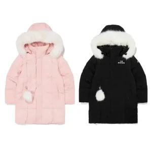 아이더키즈 최초가 329000 여아 코트형 스칼렛 아동 구스 롱 다운 JWW24563