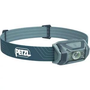 PETZL 티카 헤드램프 하이킹 등반 달리기 캠핑을 위한 빨간색 조명이 있는 소형 350루멘 조명 회색