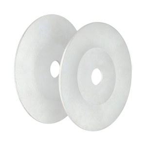 완충 폴리셔용 5/8인치 내부 구멍 어댑터가 있는 TianmeIYI 4인치 에어웨이 플랜지 키트 Arbor 와셔-1세트