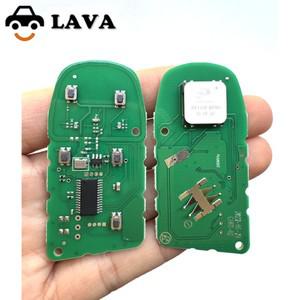 LAVA 지프 M3N40821302 용 433MHz 교체 스마트 원격 키, 5 버튼, 그랜드 체로키 2013-2018 닷지 여행 챌린
