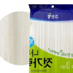 [골드스마일]업소용 일회용 나무젓가락 테이크아웃 식당용