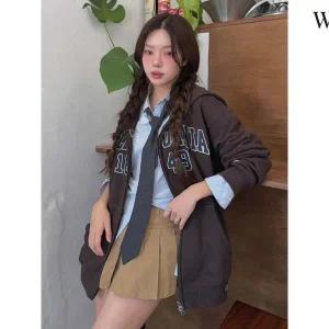 [후아유](김해점)Signature Patch Hood Zip-up(Brushed) (WHMZF4911U)