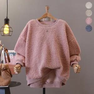 [모노시크] 줄리엔 덤블 무지 박시 맨투맨_MNTG481