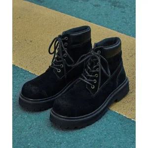 위더로드 WETHEROAD WTRD5117-1 카메룬 스웨이드 7홀 워커 블랙 워싱 230~290MM