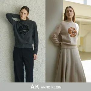 [NS홈쇼핑]AK앤클라인 울혼방 아트웍 니트 2종[35591546]