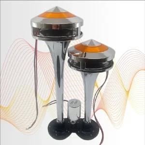 더블 튜브 에어혼 12V-24V겸용 클락션자동차 차량용 에어 크락