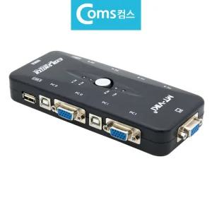 4대1 KVM 선택기 키보드 마우스 모니터 분배기 영상 HDMI 서버관리 용품 제어 KVM스위치 관제실장비 공유기